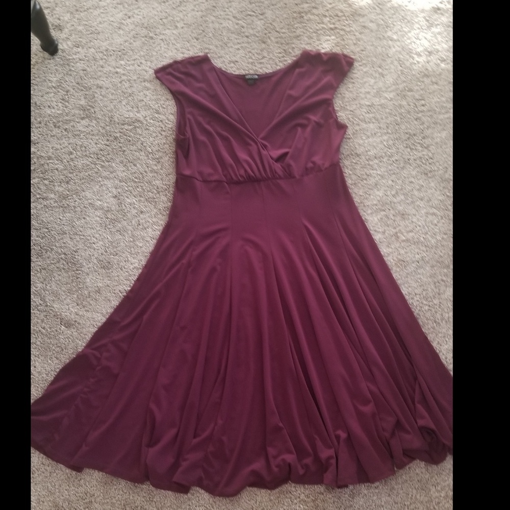 Deep Plum Dress